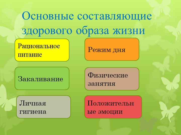 Здоровье ребёнка в наших руках