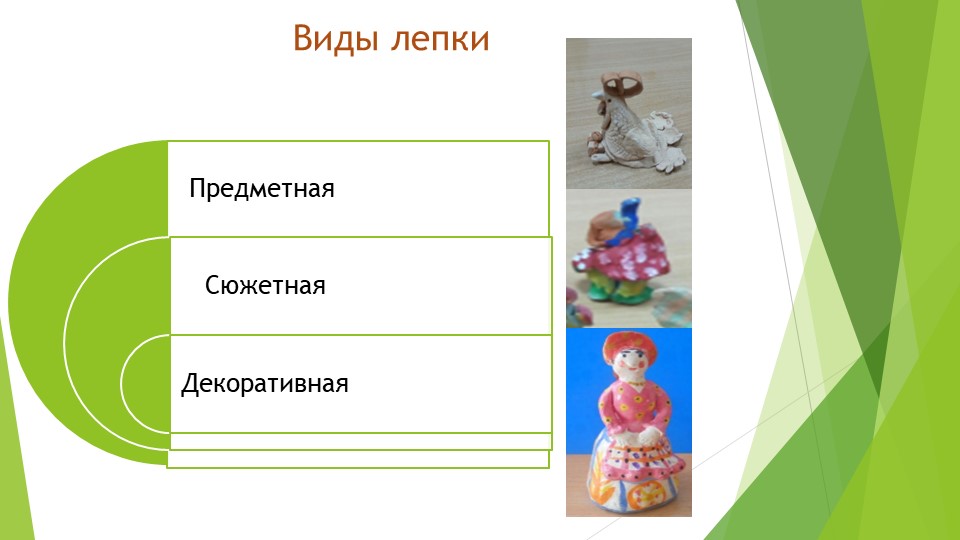 Презентация "Лепка из глины"