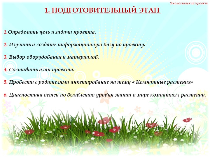 Презентация на тему "Комнатные растения" нашей группы