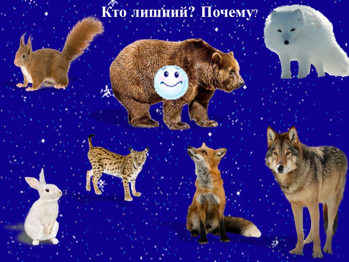 Презентация на тему "Подготовка животных к зиме"