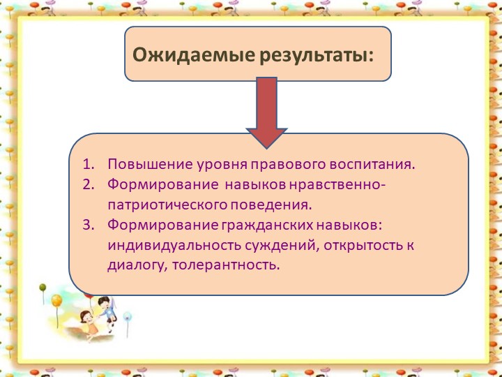 ПРОЕКТ ПО ПРАВОВОМУ ВОСПИТАНИЮ ДОШКОЛЬНИКОВ: "МАЛЕНЬКИМ ДЕТЯМ - БОЛЬШИЕ ПРАВА".