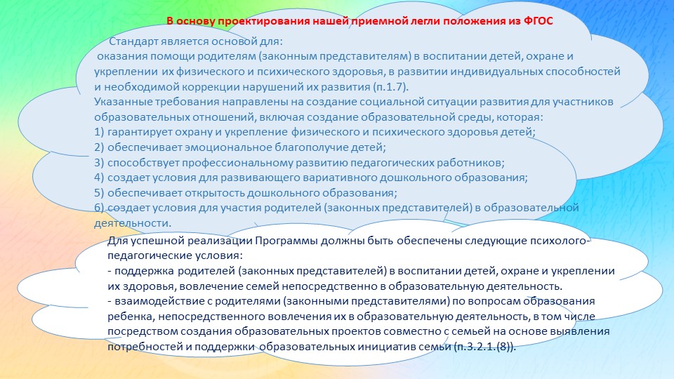 Презентация : "Приемная-пространство для интерактивного общения"
