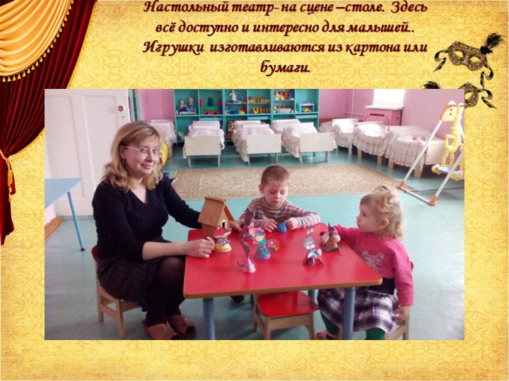 Презентация на тему: "Развитие музыкальных способностей в театральных видах деятельности"