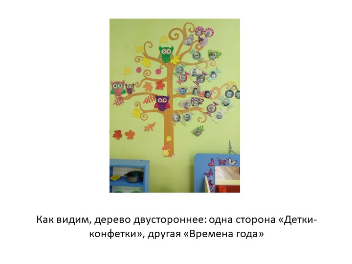Мастер-класс "Чудо-дерево". Оформление предметно-развивающей среды.