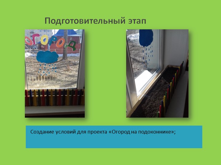 Презентация огород на подоконнике