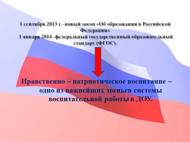 Педагогический совет "Нравственно-патриотическое воспитание дошкольников"+ презентация