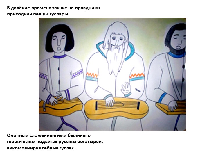 Презентация к занятию " Гусли"