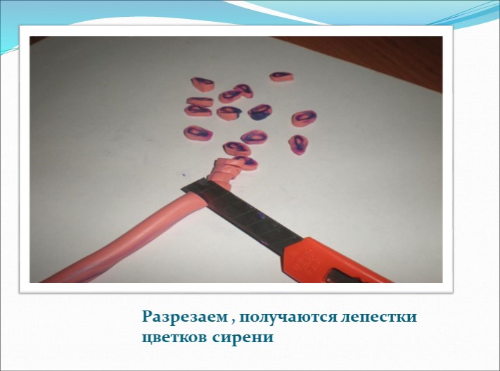 Презентация к НОД по лепке