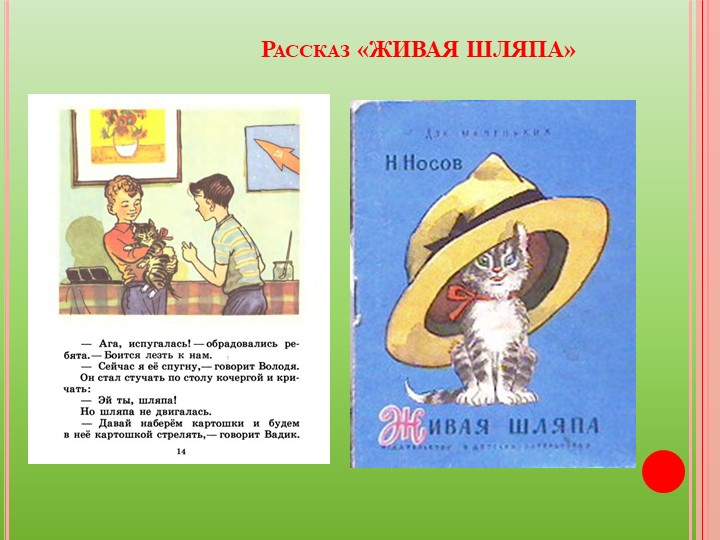 Презентация "Веселые рассказы Н. Носова"