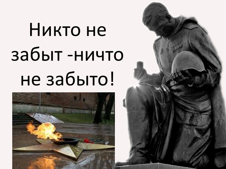 Презентация 3 декабря День Неизвестного солдата