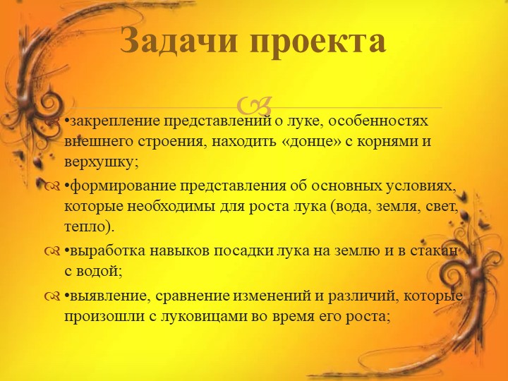 Проект в средней группе "Лук Зеленый друг"