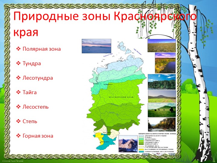 Презентация "Природа Красноярского края"