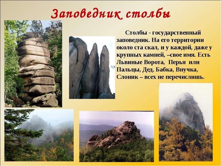 Презентация "Природа Красноярского края"