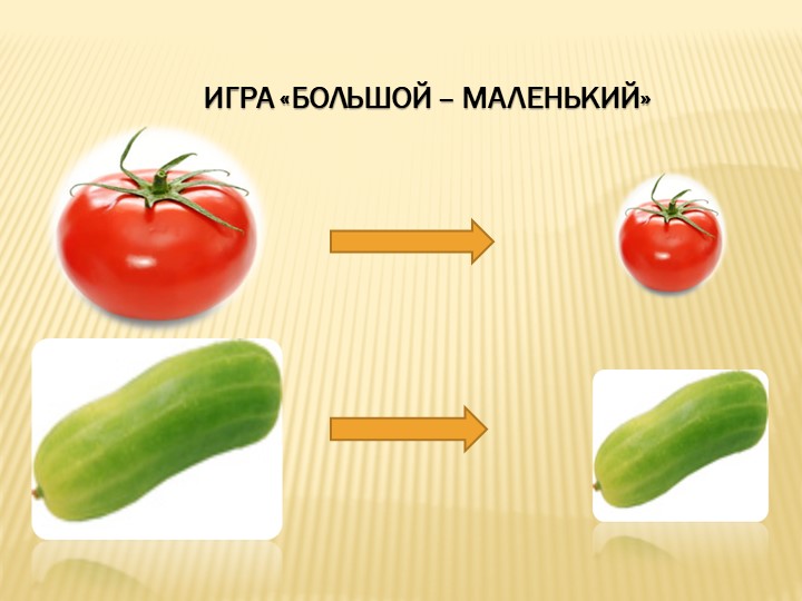 Презентация по познавательному развитию на тему "Огород. Овощи".