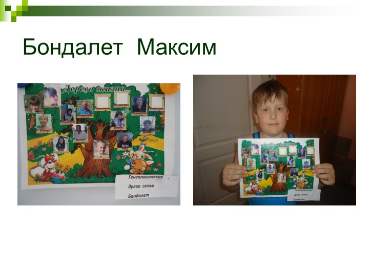 Генеалогическое дерево моей семьи