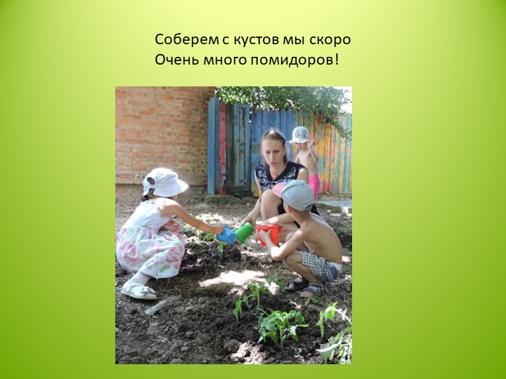 Фото- презентация к проекту по экологии в подготовительной к школе группы детского сада «Я и природа»