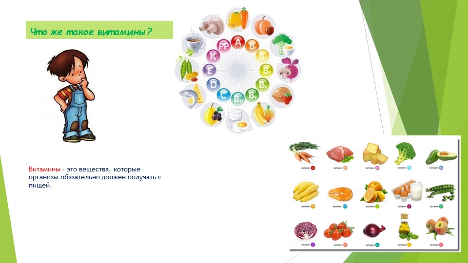 Презентация "Вредные и полезные продукты питания"