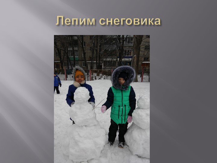 Презентация по дошкольному образованию "Зимние прогулки"