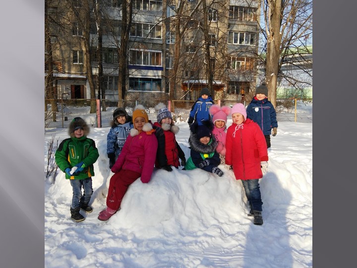 Презентация по дошкольному образованию "Зимние прогулки"