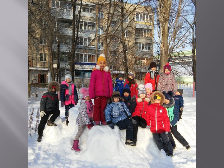 Презентация по дошкольному образованию "Зимние прогулки"