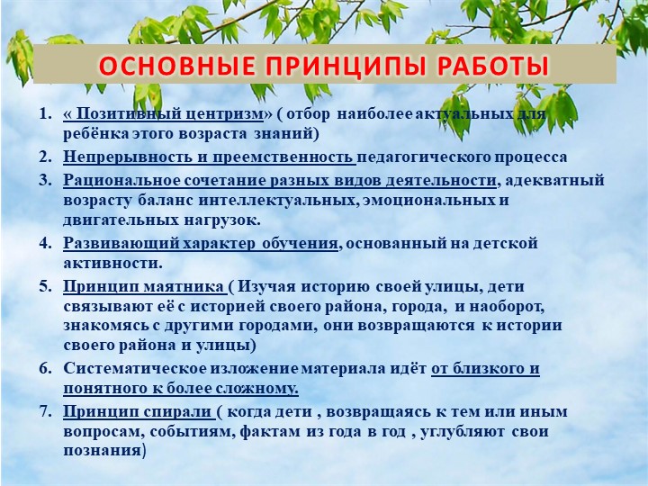 Презентация "Родной край" (к педсовету)