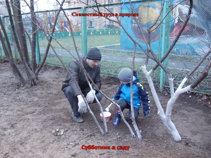 Презентация проекта "Трудовое воспитание дошкольника в семье".