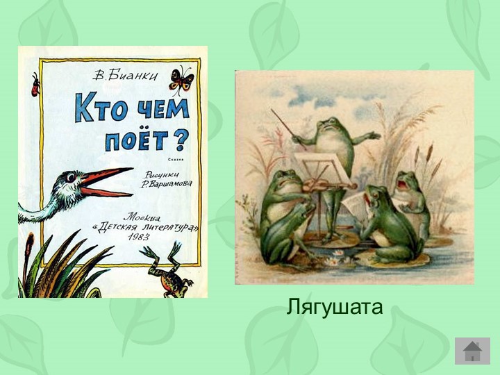 Викторина по произведениям Виталия Бианки