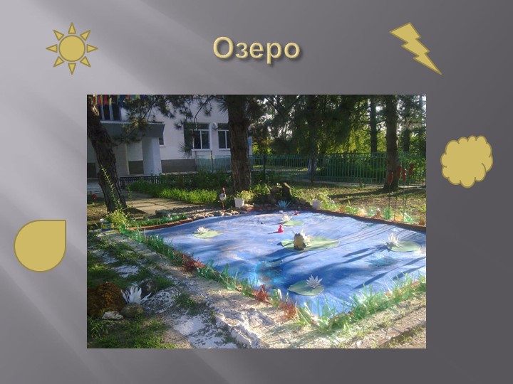 Презентация "Особенности развивающей предметно-пространственной среды на участках ДОУ"