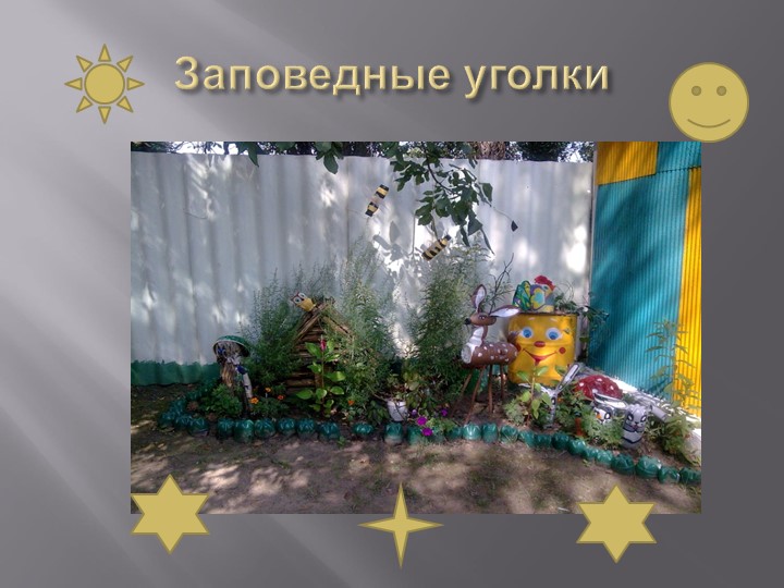Презентация "Особенности развивающей предметно-пространственной среды на участках ДОУ"