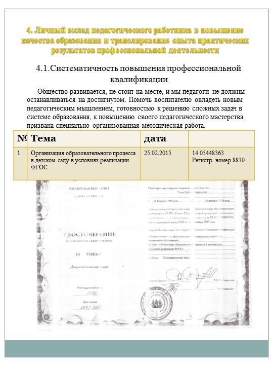 Портфолио для аттестации "Хаева Л.В."