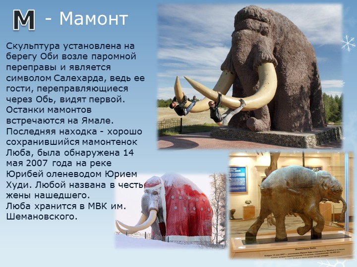 Презентация "Путешествие по г.Салехарду"