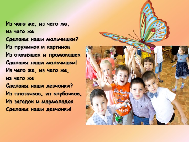 Презентация.Тема: "Формирование семейной, гендерной принадлежности дошкольника посредством организации РППС".