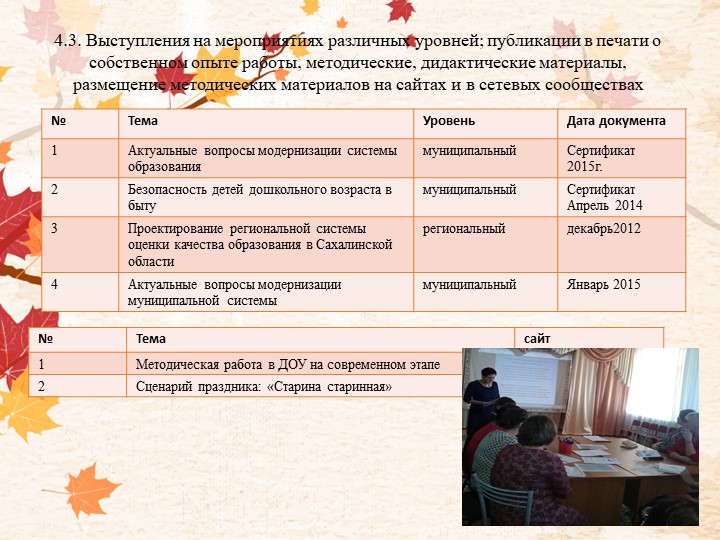Портфолио Машковцева Т.А. "Аттестация"