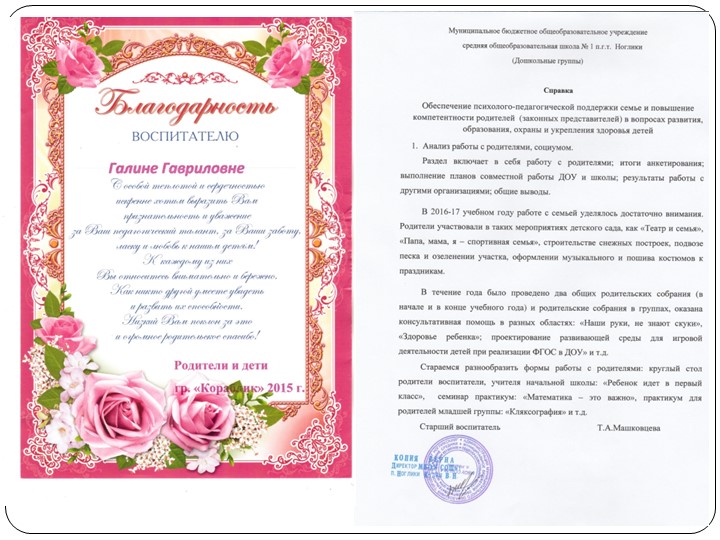 Портфолио Моклица Г.Г. "Аттестация"