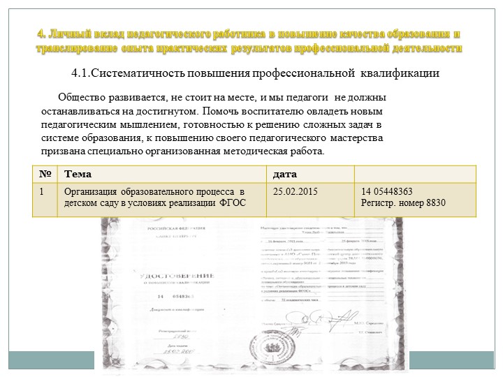 Портфолио Хаева Л.В. "Аттестация"