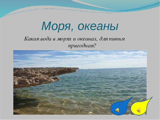Путешествие капельки. Презентация для детей