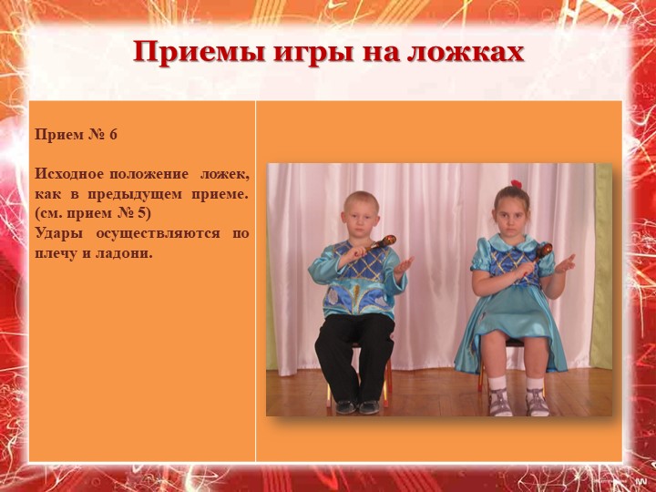 Презентация " Обучение игре на ложках как элемент музыкального развития дошкольников"