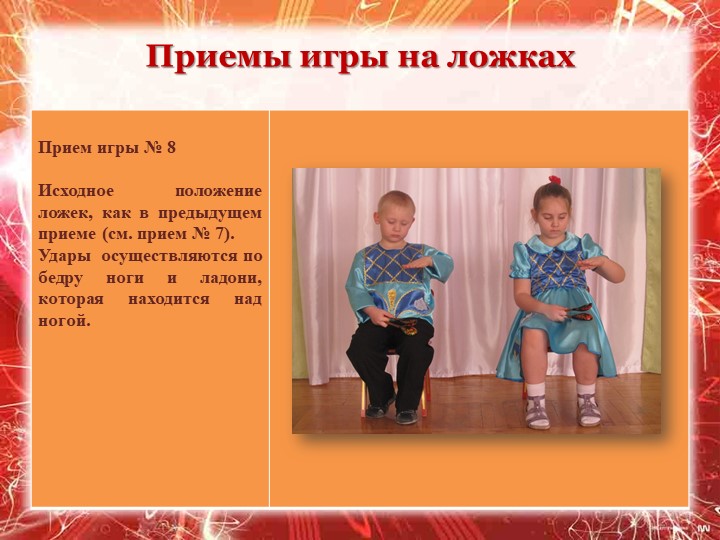 Презентация " Обучение игре на ложках как элемент музыкального развития дошкольников"