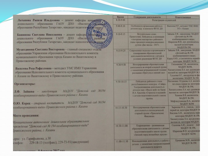 Портфолио педагога Гильмановой Гульнары Ирековны