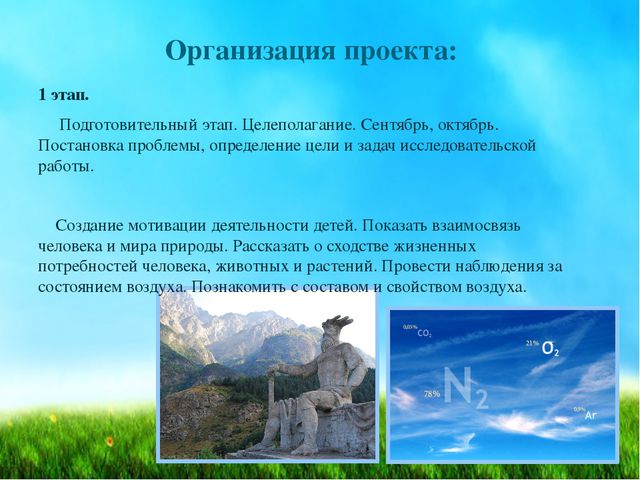 Воздух, которым мы дышим. Презентация для дошкольников