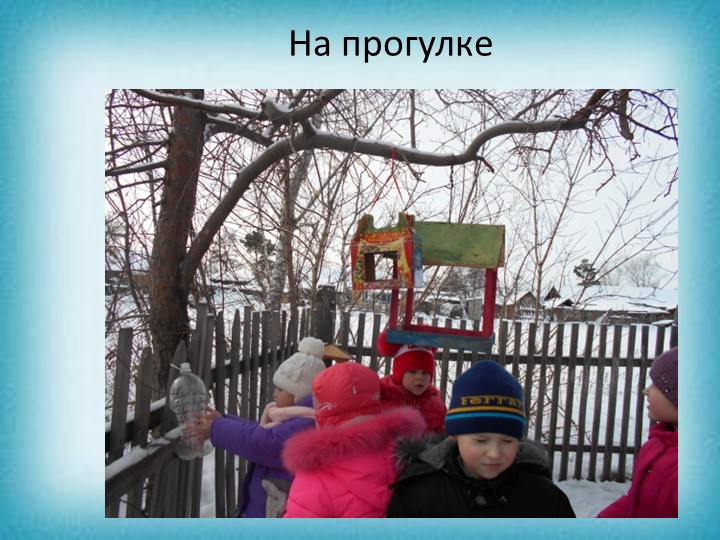 Презентация проекта "Зимующие птицы"