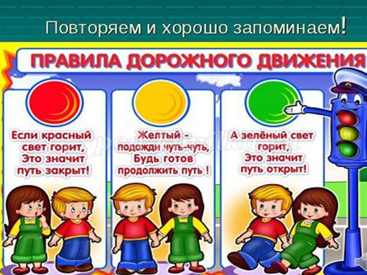 Презентация к игре - викторине «Я знаю ПДД»