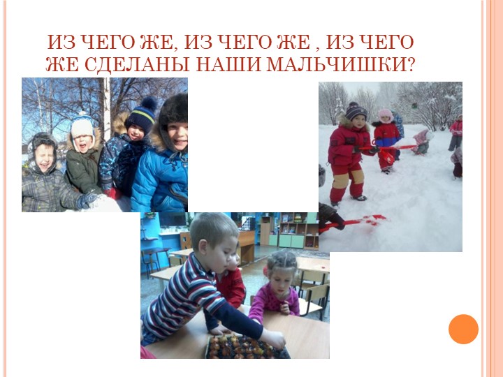 Презентация "Гендерное воспитание дошкольников в условиях ДОУ"