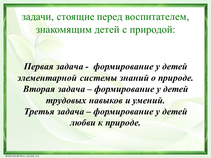 Презентация Экологический семенар для педагогов
