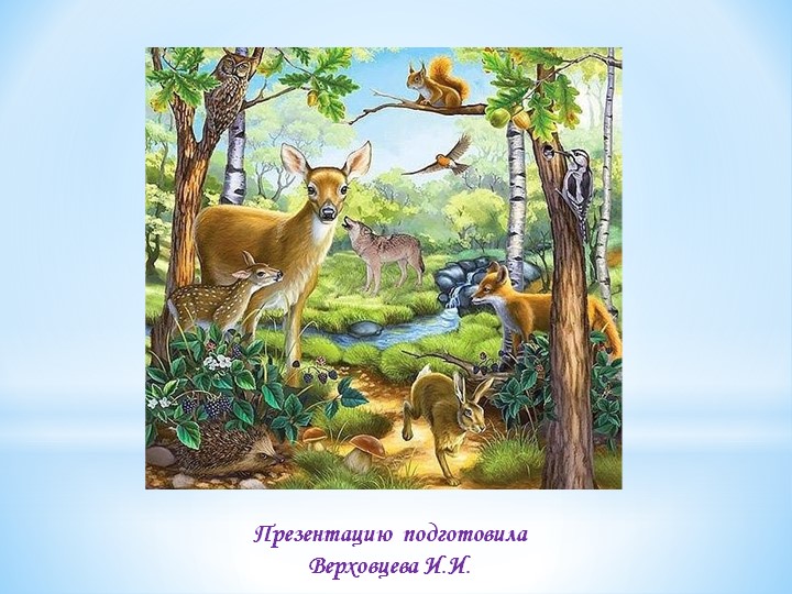Презентация "Загадки про зверей для малышей"