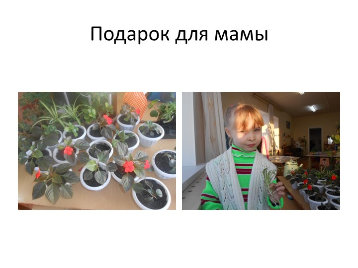 Презентация из опыта работы "Наши будни и праздники".