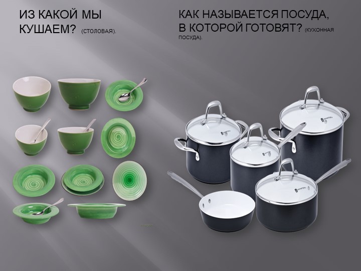 Презентация по теме "Посуда"