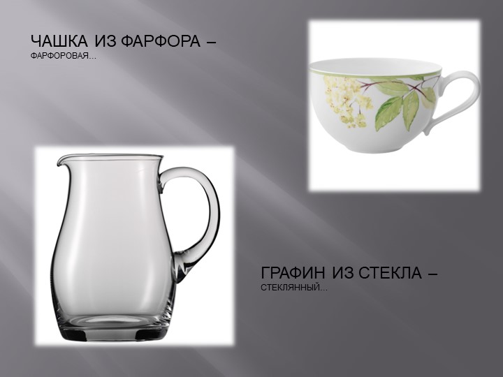 Презентация по теме "Посуда"
