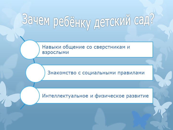 Адаптация детей раннего возраста к условиям ДОУ