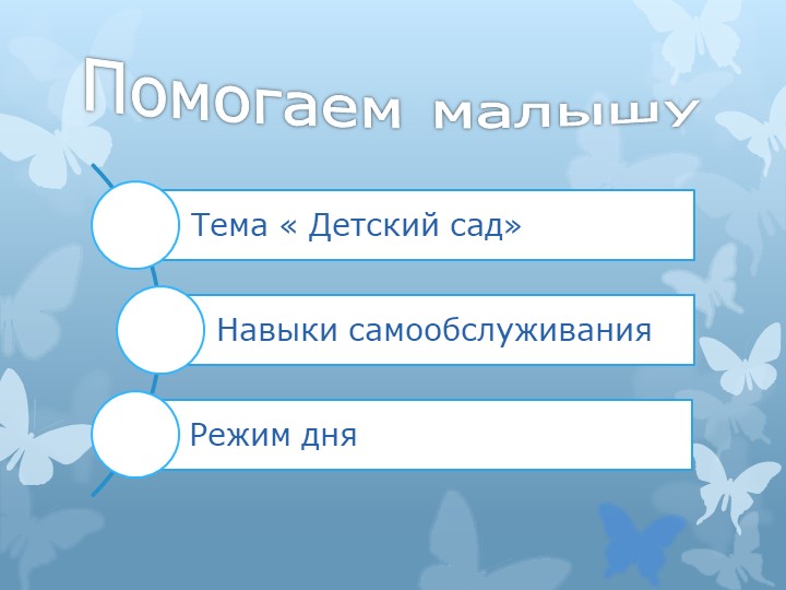 Адаптация детей раннего возраста к условиям ДОУ